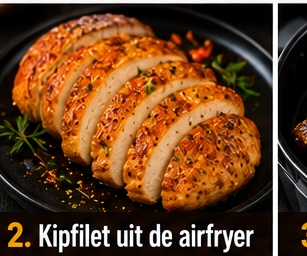 Kipfilet uit de airfryer