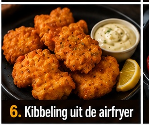 Kibbeling uit de airfryer