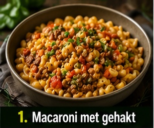 Macaroni met gehakt