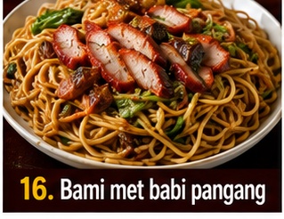 Bami met babi pangang