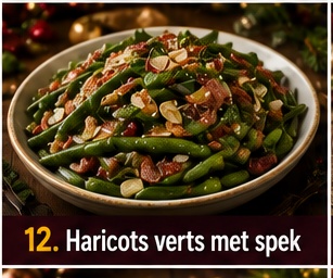 Haricots verts met spek