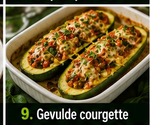 Gevulde courgette