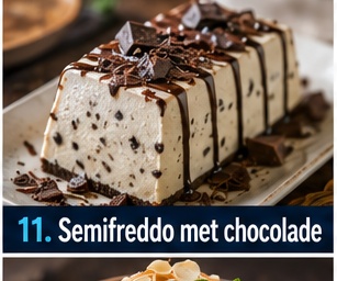 Semifreddo met chocolade