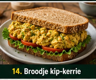 Broodje kip-kerrie