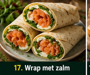 Wrap met zalm
