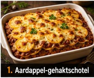 Aardappel-gehaktschotel