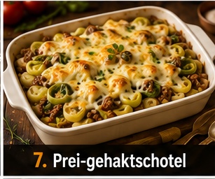 Prei-gehaktschotel