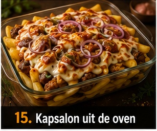 Kapsalon uit de oven