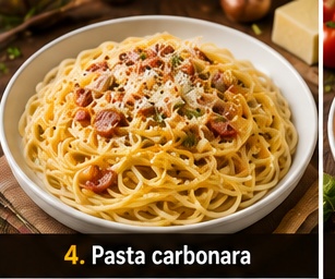Pasta carbonara