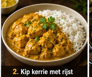 Kip kerrie met rijst