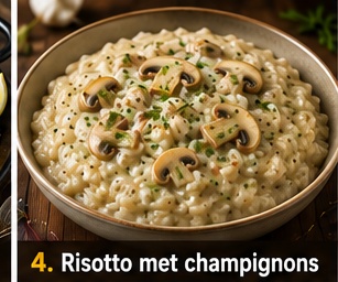 Risotto met champignons