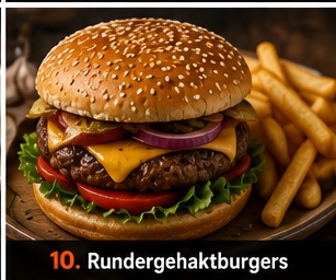 Rundergehaktburgers