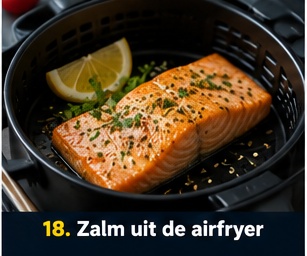Zalm uit de airfryer