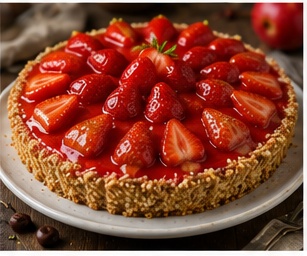 Aardbeientaart